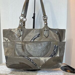 Coach Patchwork Tote Bag - F15458